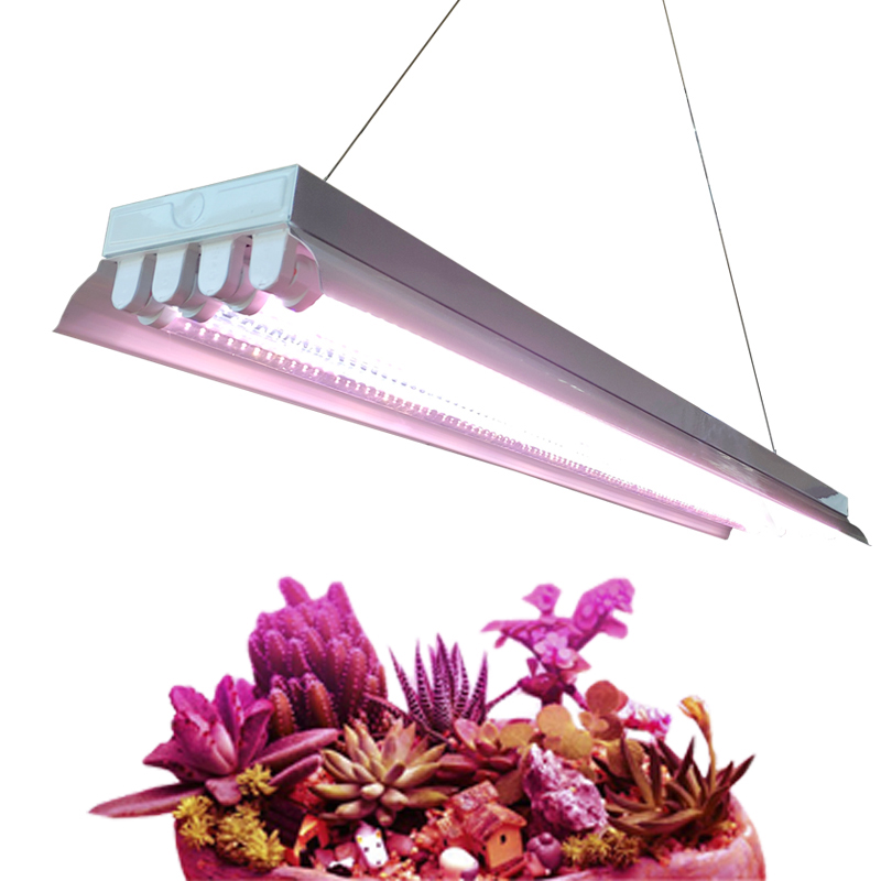 Led Grow Light G13 튜브 전구, 완전 스펙트럼 백색광, 4 피트 T8 정원 온실, 채소, 실내 수경 식물을위한 전구 Crestech 재배