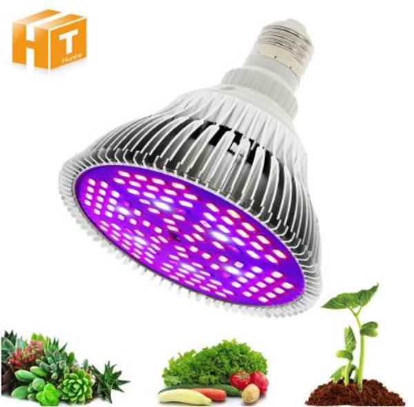 Bombilla Led de espectro completo para cultivo, 10W, 30W, 50W, 80W, rojo, azul, UV, IR, bombillas Led para lámpara de cultivo para flores hidropónicas, plantas y verduras