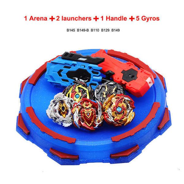 Estilo completo Beyblade Burst B-154 B-153 Arena Juguetes Venta Bey Blade Launcher Beyblade Drain Fafnir Phoenix Beyblade X0528