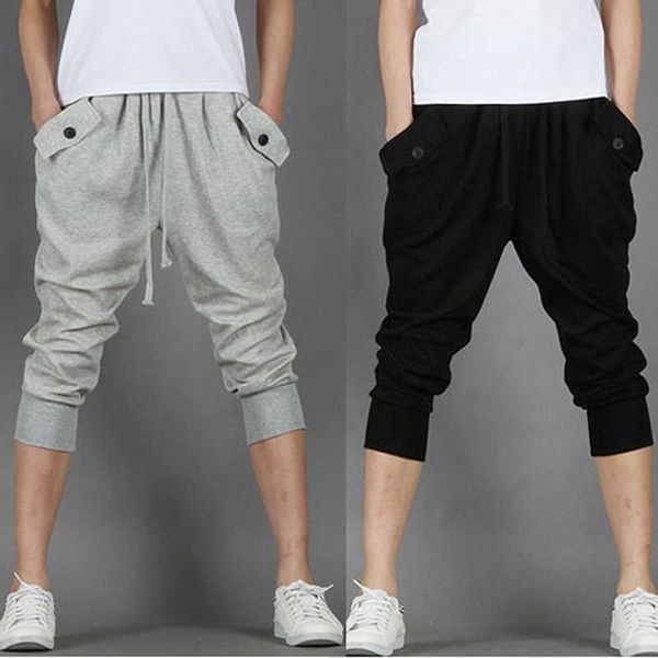 Suministro completo de pantalones deportivos Harun para hombre versión coreana de verano recortados en Taobao para hombres