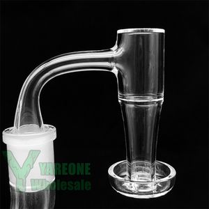 Borda chanfrada de solda completa 20mm Vortex Terp Slurper Quartz Banger 10mm 14mm Masculino 90 Graus Dab Unha para Fumar Bong Rigs Cachimbos de Água YAREONE Atacado