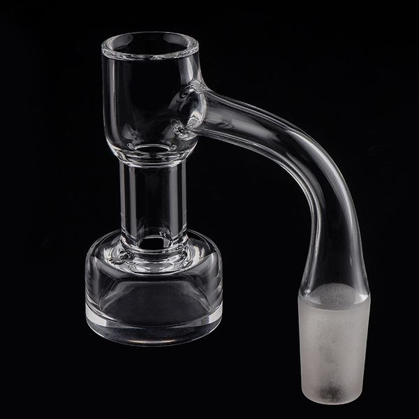 Pleine soudure bord biseauté Terp Slurper Quartz Banger Smoke Auto Spinner Bangers avec 2pcs Tourbillon / Spinning Air Holes pour Dab Pipes Water Bongs