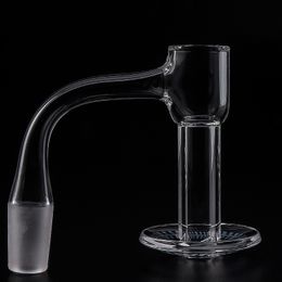 Bord biseauté à soudure complète XL Terp Slurper Quartz Banger Feu de camp Quartz Clou droit pour conduites d'eau Bongs Rig