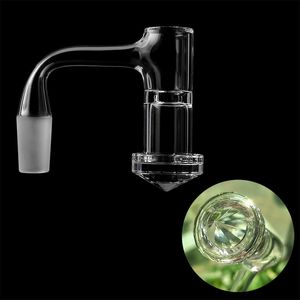 Full Weld Diamond Facted Bodem Roken Terp Slurper Quartz Banger 20mmOD Afgeschuinde Rand Nagel Naadloze Slurpers Nagels Voor Glazen Waterpijpen Dab Rigs