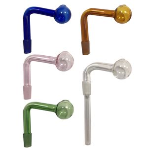 Volledig gelast glas Oliebranders Rookbrander Pijpen Bubbler Quartz Bangers Nails Bowls Slides Bowl Ball Daimeter 30mm 14mm Downstem Down Stem Pipe voor water Waterpijp Bong