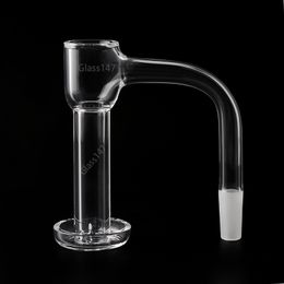 Soldadura completa Fumar Borde biselado XL Cuarzo Terp Slurper Banger 20 mmOD Clavos de humo 10 mm 14 mm 18 mm para plataformas de vidrio Dab Tuberías de agua