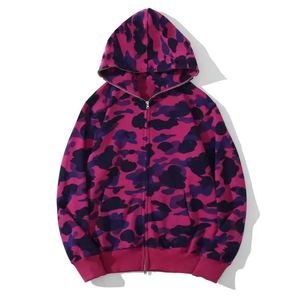 Sweat à capuche entièrement zippé mens deisnger hoodie hommes designers hoodies vestes pour femmes sweat à capuche camouflage cardigan à capuche zipper casual manches longues S à 3XL vêtements