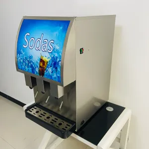 Volautomatische commerciële koolzuurhoudende drankautomaat Cola-automaat, koolzuurhoudende drankdispenser