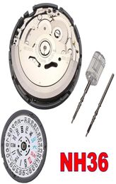 Volledig automatische hoge nauwkeurigheid Mechanische beweging voor polshorloge wikkeling NH35 NH36 Watch Day Date Set Repair Tools Kits3609044