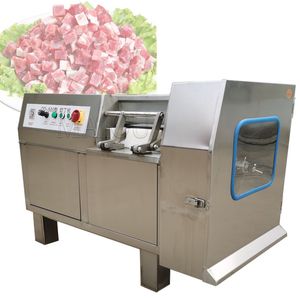 Volledig automatisch vlees van vleesmachine Frozen Meat Slicer Machine Beef Chicken Cheese Meat Dicer Cube Cutting Machine