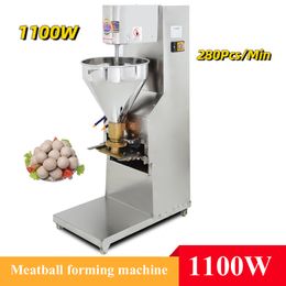 Volledig automatische gehaktbalmachine roestvrijstalen commerciële rundvleesbalvorming machine industriële vegetarische gehaktbalmachine