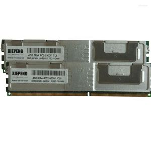 RAM entièrement tamponnée 8 Go 667 MHz FB-DIMM 4 Go PC2-5300F DIMM pour serveur PowerEdge 2950 III 2900 1955 1950