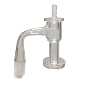 Entièrement soudé Terp Slurper Quartz Banger Set avec bouchon de carburateur Bord biseauté Terp Slurp Dab Nail Soudure complète sans soudure pour verre Bongs Narguilé Vente en gros