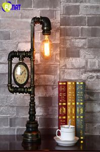 FUMAT Tafellampen Industriële Retro Waterleiding Tafellamp Creatieve Loft Edison Bureaulamp voor Studie Slaapkamer Tafellamp Armatuur8533411