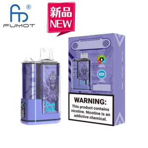 Fumot crystal box 12000 wegwerp e waterpijp vape shisha LED smart vape display door Randm Fumot