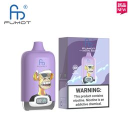 Fumot Digital box 12k vape desechable con 40 sabores oel bonito diseño venta al por mayor 12000 inhalaciones vape exportación de fábrica