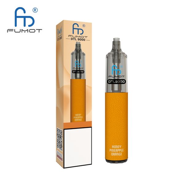 Fumot DTL 9000 9K bouffées shisha 0,8% bobine de maille en gros vape jetable RandM 0.6ohm Vaping Experience Tech Innovation Voopoo Pod Kit