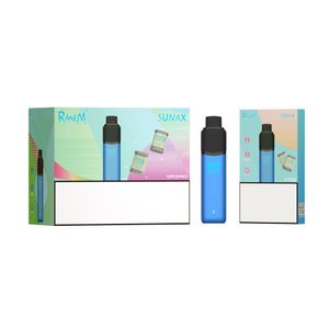 Fumot Original RandM sunax 700 inhalaciones vape pen 2 vainas reemplazables en 1 juego Vape desechable con bobina de malla 12 sabores disponibles