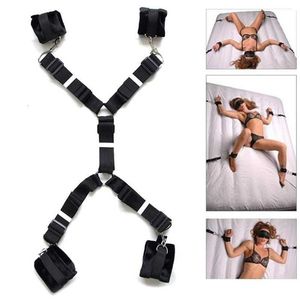 Fun Bed Straps SM Binding Props Toys Levert volwassen seksuele producten