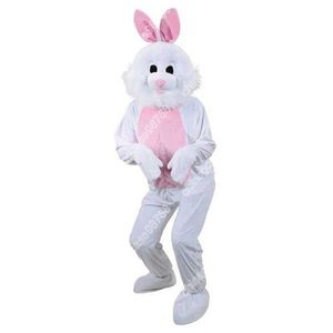 Amusant lapin lapin mascotte Costume Costume dessin animé Fursuit tenues fête habiller activité marche Animal vêtements Halloween