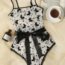 Leuke lingerie, sexy veerstort, dames gedrukte lingerie voor dames