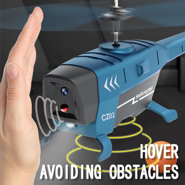 Diversión Evitación de obstáculos Eléctrico RC Avión Avión Inteligente Hover Control remoto Helicóptero Drones Niños Kid Juguete para niño 231229