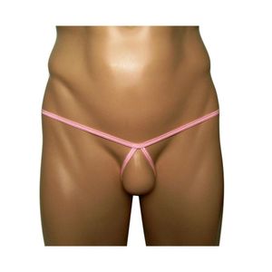 Sous-vêtements string pour hommes à entrejambe ouvert Fun Sexy 753301
