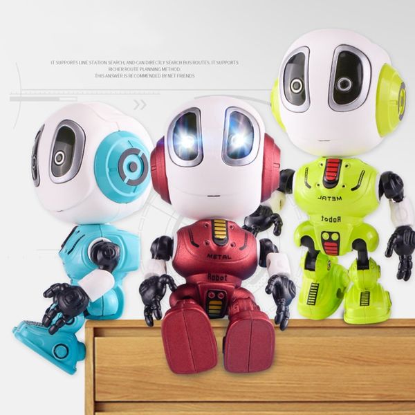 Play Putty juguetes de control remoto Diversión Hablar Interactivo Baile electrónico y canto RC Robot juguetes Ojos luminosos- Juguete de regalo para niños