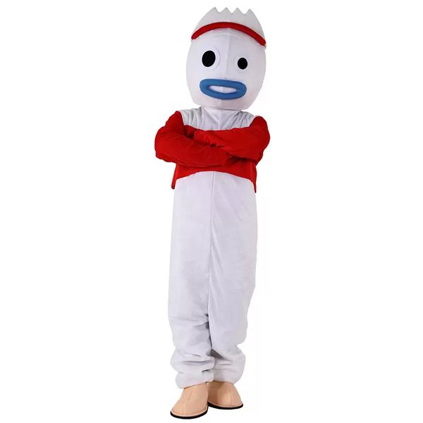 Jouet amusant Forky mascotte Costumes Noël fantaisie robe de soirée personnage de dessin animé tenue costume adultes taille carnaval noël Pâques publicité Animation thème vêtements