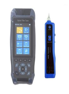 Functie in 1 pro mini otdr vezel optische reflectometer 1310 1550 nm met VFL OLS OPM Event Map 24DB voor 64 km kabelapparatuur6331016