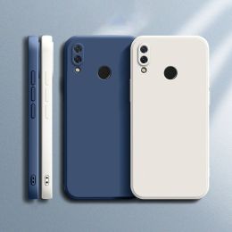 Funda Original Soft Candy Phone Case pour Xiaomi Redmi Note 7 Pro 7s Note7s Note7pro Matte Silicone Camera Protective Cover Back