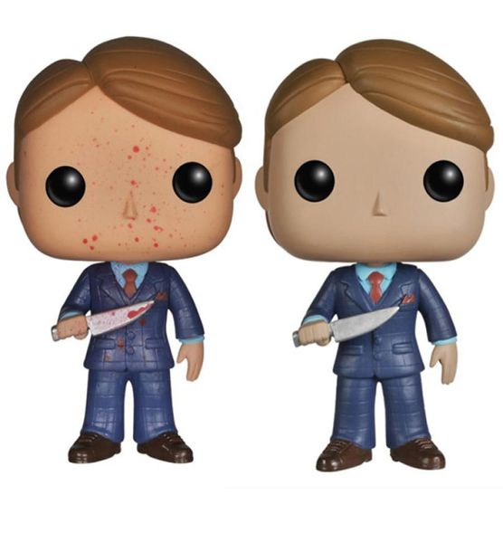 Funko Pop 146 Hannibal Lecter Vinyl Anime Action Action Toy Figures Collectible Model Toy for Children Toys New Arrival5304308