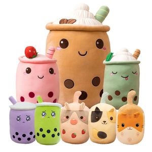 Funko Pop Baby Gevulde Pluche Huggy Wuggy Creatief Fruit Melk Thee Cartoon Kussen Knuffel Slaap Parel Melk Theekopje Spullen Speelgoed Actiefiguur Pop Voor Meisjes Kerstcadeau