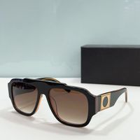 Designers de lunettes de soleil funky pour hommes femmes 4436 style anti-ultraviolet rétro de lunettes de lune