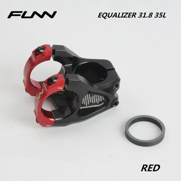 Funn Equalizer MTB Mountain Bike Full CNC Enduro AM -10 Grado 31.8 mm 35 mm CLAMP BAR 35 mm 42 mm extiende 28.6 mm de cinta de dirección tallo