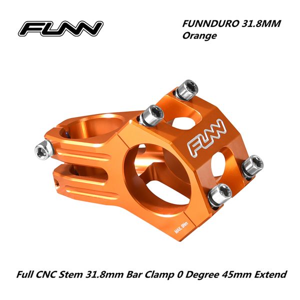 Funn Funnduro-Full CNC Bar Clamp, Tel Tide, MTB, All Mountain Bike, Enduro Am, 31,8 mm, Steer 28,6 mm, 35 mm, 45 mm