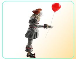 Drôle 20cm NECA Stephen Kings It Pennywise Joker Clown Halloween Day Horror Movie Doll Pvc Action Figure Collectible Model210M2317790