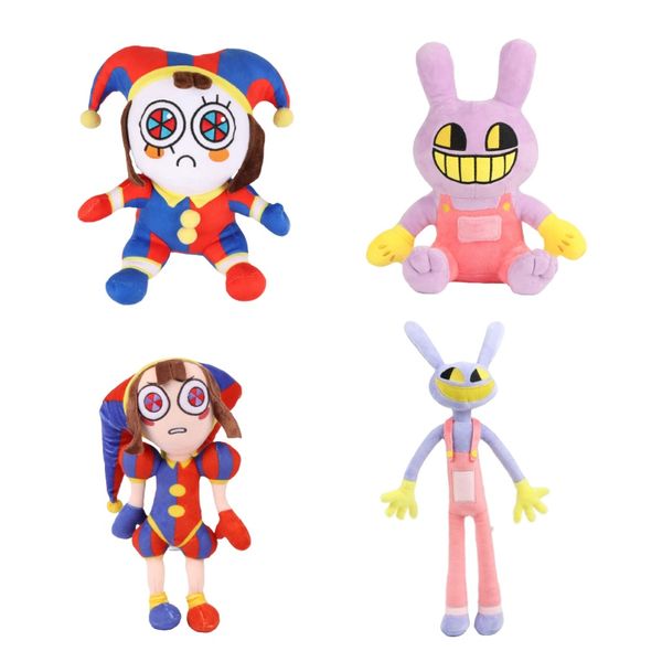 Jouets en peluche de lapin Joker de cirque, drôle et incroyable, Clowns de cirque de dessin animé Xpony Mr Bunny, poupées en peluche pour enfants, compagnon de jeu