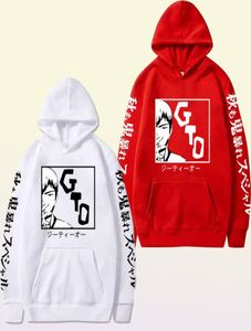 Grappige anime geweldige leraar Onizuka GTO gedrukt hoodie Harajuku lange mouw pullover Homme Y12132078875