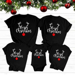 Drôle Noël Famille Correspondant Chemises Papa Maman Enfant Bébé Joyeux Noël T-shirts Noël Famille Tenues Vêtements Cadeau De Noël H15557464