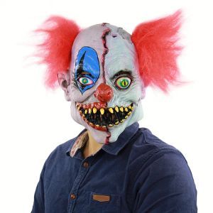 Grappige clown face dance cosplay masker masker latex party maskcostumes props Halloween terreur masker enge maskers