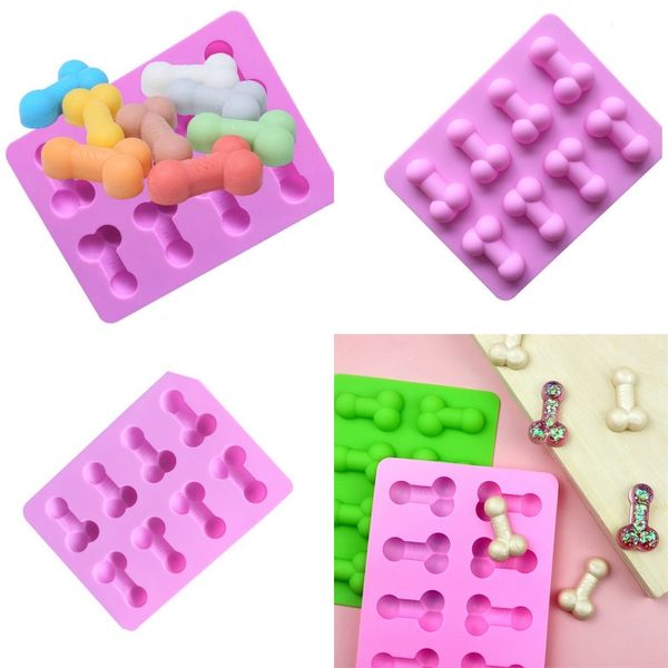 Divertente Stampo da forno creativo Resina epossidica Stampo da forno in silicone Blocco di ghiaccio Gelatina Crema Formaggio Biscotto Waffle Stampi per cioccolato Nuovo 2 9xw L2