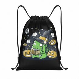 Sac à dos cordonnier cthulhu halen sacs de sac à dos féminins hommes légers Lovecraft mster gym sportif sacs sacs pour voyager k1mm # #