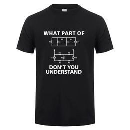 Grappige engineering Sarcasme T-shirt Elektrotechnisch ingenieur T-shirt Geschenk gedrukt T-shirt Man Japanse t shirts Gedrukt gewoon casual 240402