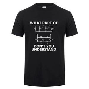 Drôle d'ingénierie sarcasme T-Shirt ingénieur électrique T-Shirt cadeau imprimé T-Shirt homme japonais T-Shirts imprimé plaine décontracté 240307