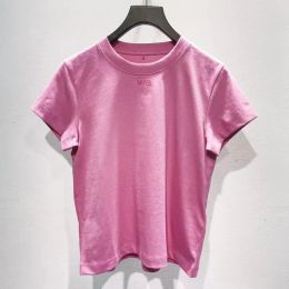 T-shirt en coton pour femmes Designer Fashion Vest WA Summer Casual Top Alphabet Print Sexy Tank Simple Shirt
