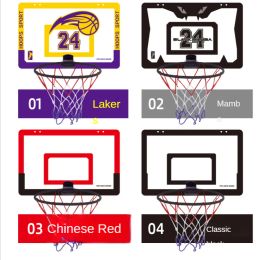 Grappige opvouwbare mini basketbal hoepel speelgoed kit indoor home basketbal fans sportspel speelgoedset 24 cm 30 cm