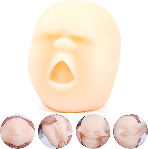 Drôle Visage Humain Emotion Balls Parfumé Fidget Toys Soulagement Du Stress Squeeze Ball Jouets pour Enfants et Adultes Sensoriel Autisme Anxiété Heal Your Mood xm