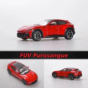 Drôle en stock 1 64 F SUV FUV Purosangue Rosso Corsa Grigio ALLIE DICAST DIORAMA COLLECTION MODEL