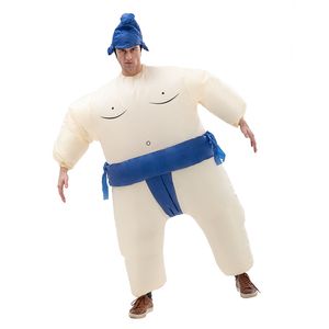 Drôle gonflable Sumo lutteur personnage de dessin animé mascotte Costume publicité adulte déguisement fête Animal carnaval accessoires cadeau